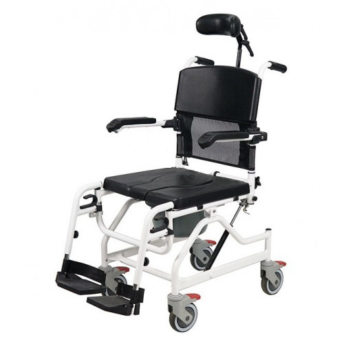 Кресло-каталка инвалидная механическая с санитарным оснащением (Titan Deutschland Gmbh, артикул 800-140060)